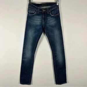 ❤️ nudie SUPER SLIM KIM NATURAL DARK jeans 26x32